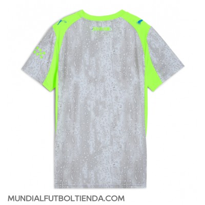 Camiseta Manchester City Tercera Equipación Replica 2025-26 para mujer mangas cortas Camiseta Manchester City Tercera Equipación Replica 2025-26 para mujer mangas cortas